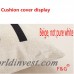 Carta de amor cojines hogar algodón lino negro blanco funda de almohada sofá cama funda de almohada decorativa nórdica almofadas 45x45 cm ali-86411402